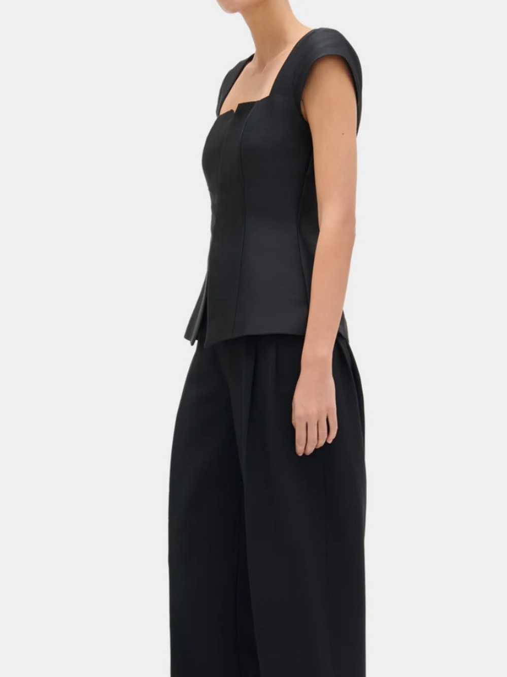 Mars Cap Sleeve Top Aligne - Picture 4 of 5